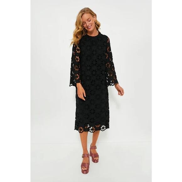 Tuckernuck Dresses & Skirts - TUCKERNUCK Noir Eyelet Hutton Dress NWT Size XL